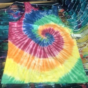 Vibrant Tie-Dye Tank Top